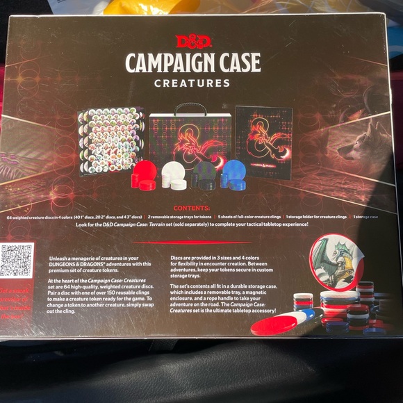 New Dungeons Dragons Campaign Case Creatures D&D 5E RPG Tokens Discs Christmas - Picture 2 of 3